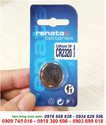 Pin 3v Lithium Renata CR2320 chính hãng Made in Swiss